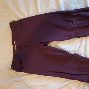 Betabrand Medium Petite purple stretch pants/ yoga pants